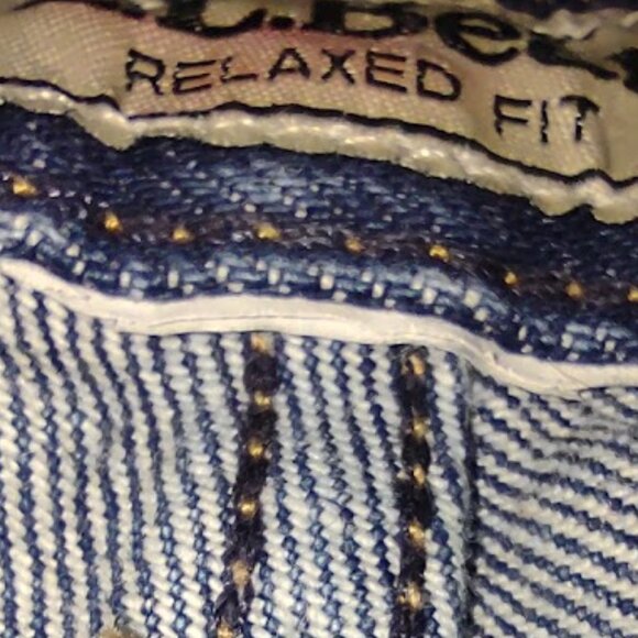 L.L. BEAN RELAXED FIT 5 POCKET MENS JEANS ALL COTTON NO BRAND/CARE TAGS 30 X 26 - Picture 7 of 9